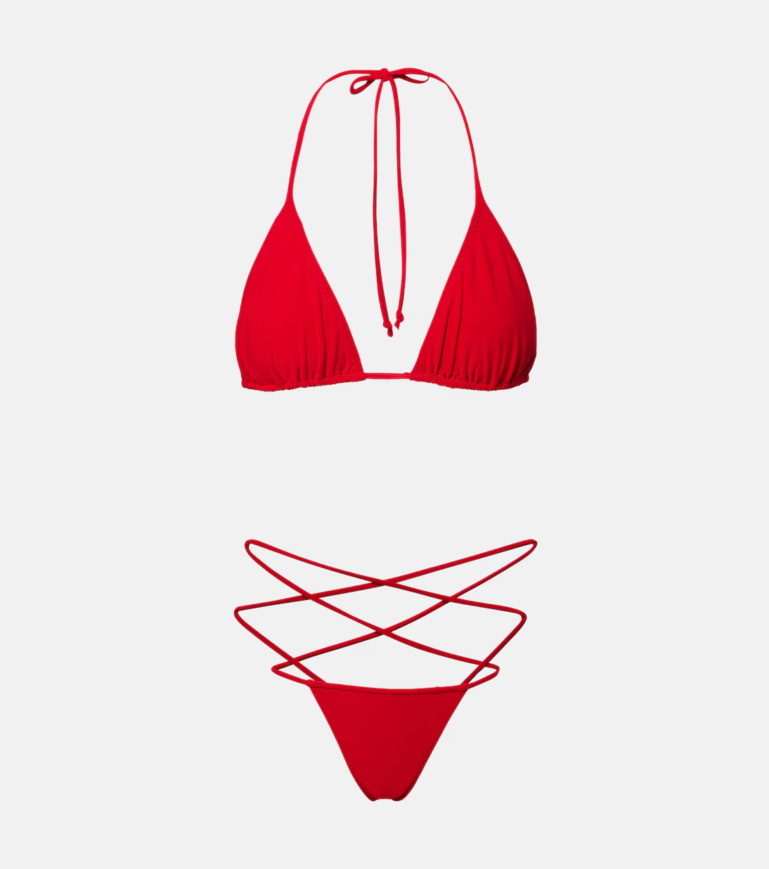 Bikini Mujer Conjunto Triangular Push-Up